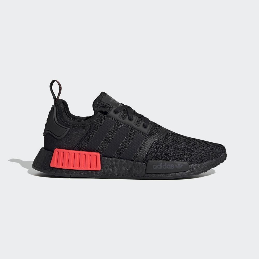 Originals Adidas NMD_R1 Barbati Romania - Negrii/Rosii FV8162